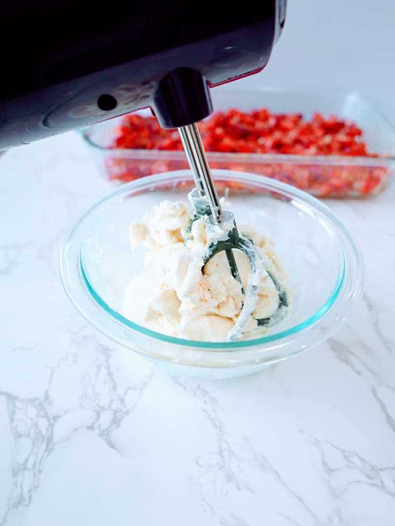 Cream for Strawberries and cream cake mix crumble recipe