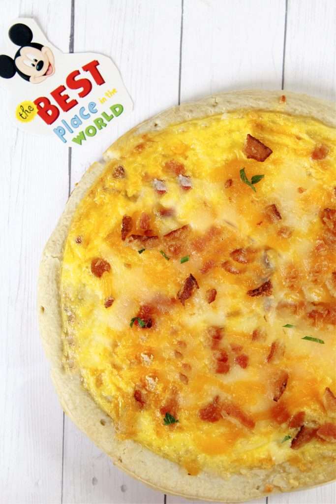 Chef Mickey's Breakfast Pizza 4 Extra Vertical 1