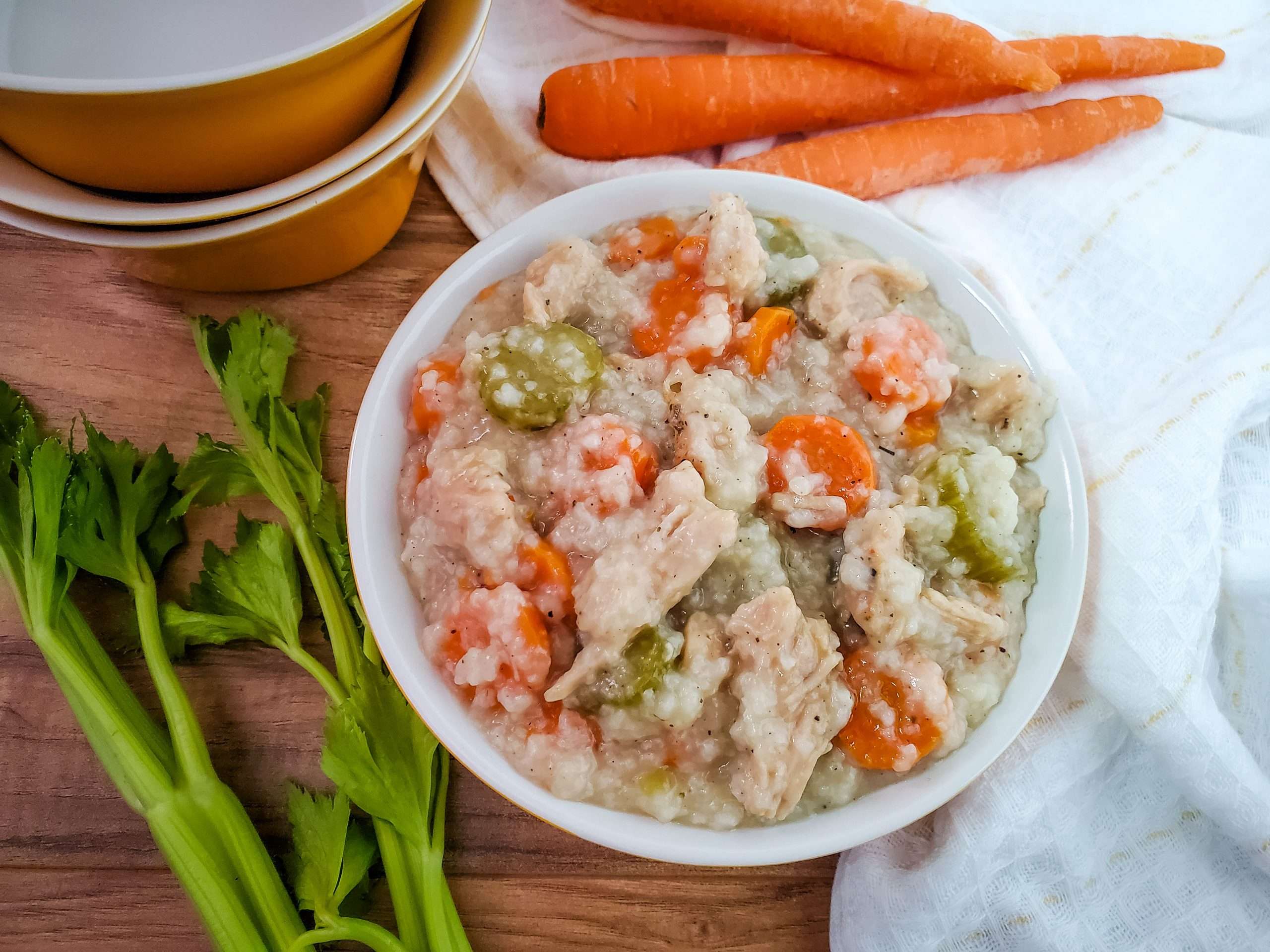 crockpot turkey and rice soup