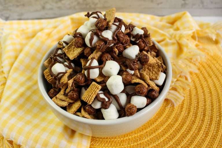 s'mores cereal snack mix
