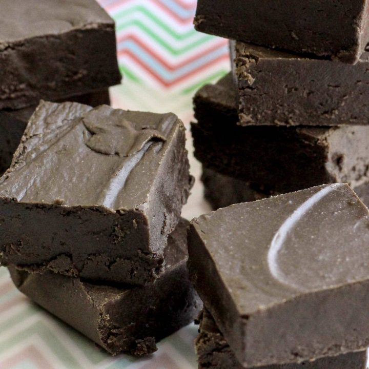 Christmas Fudge (Christmas Coal Candy) 12 Christmas Coal Fudge