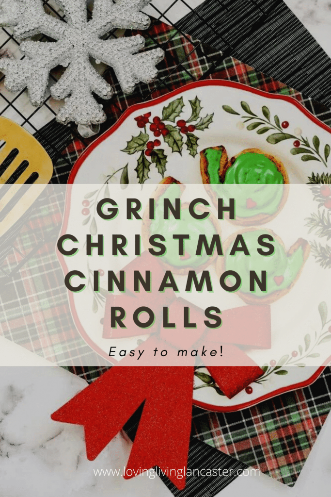 Grinch Christmas Cinnamon Rolls 2