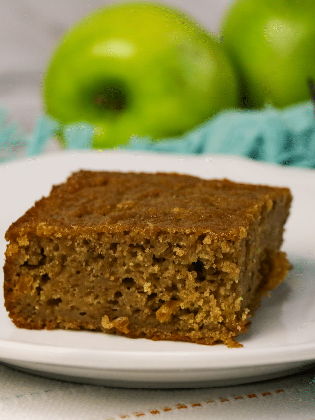 Homemade Old Fashioned Applesauce Spice Cake with Golden Raisins Story Loving Living Lancaster