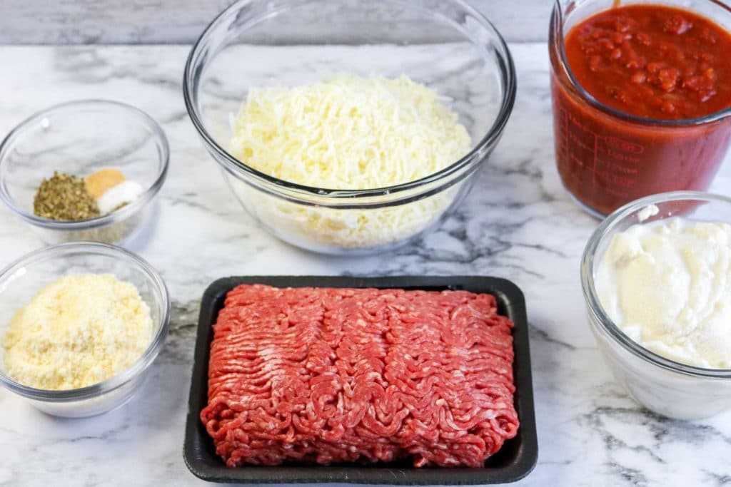How To Make Cheesy Lasagna Dip With Ground Beef! (Party Recipe Dip!) 7 ingredients for cheesy lasagna dip