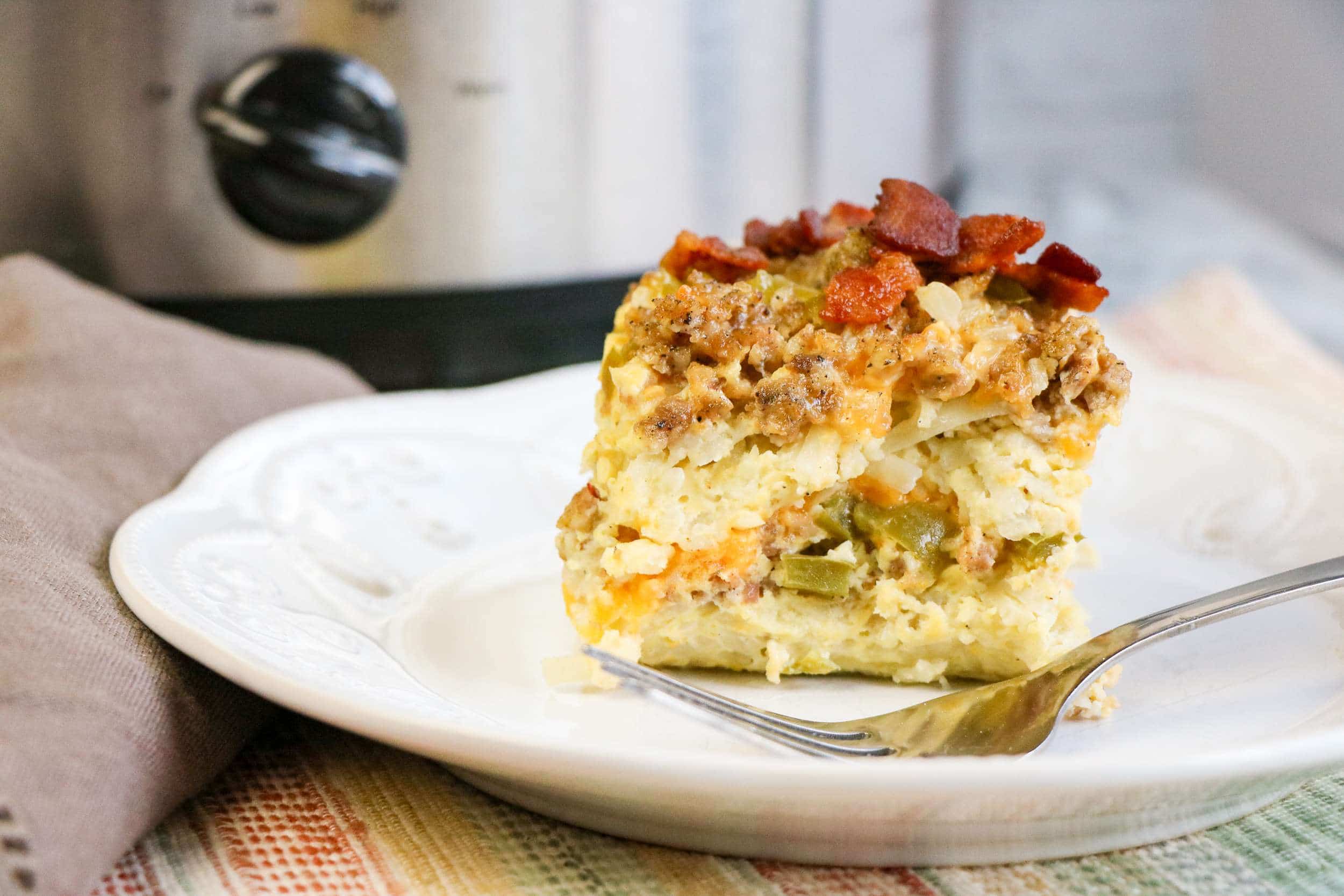 crock pot breakfast casserole