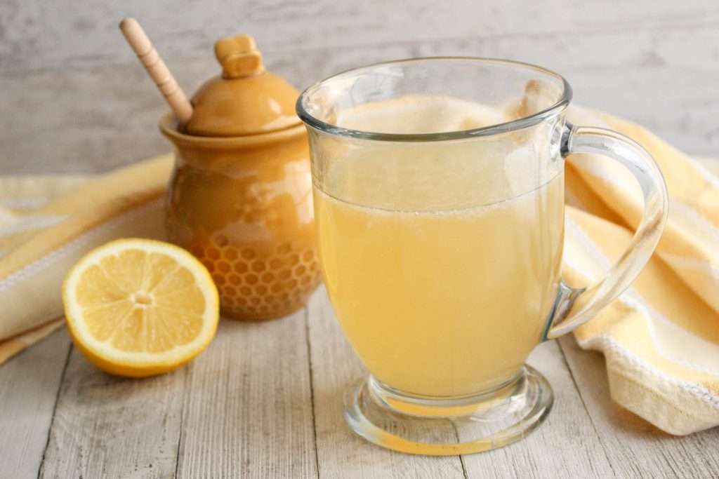 starbucks copycat medicine ball drink recipe made with lemonade and tea