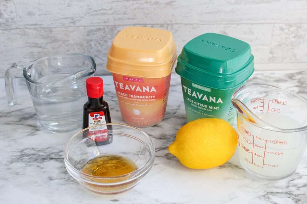 Starbucks Copycat Medicine Ball 6 ingredients for the copycat starbucks medicine ball recipe