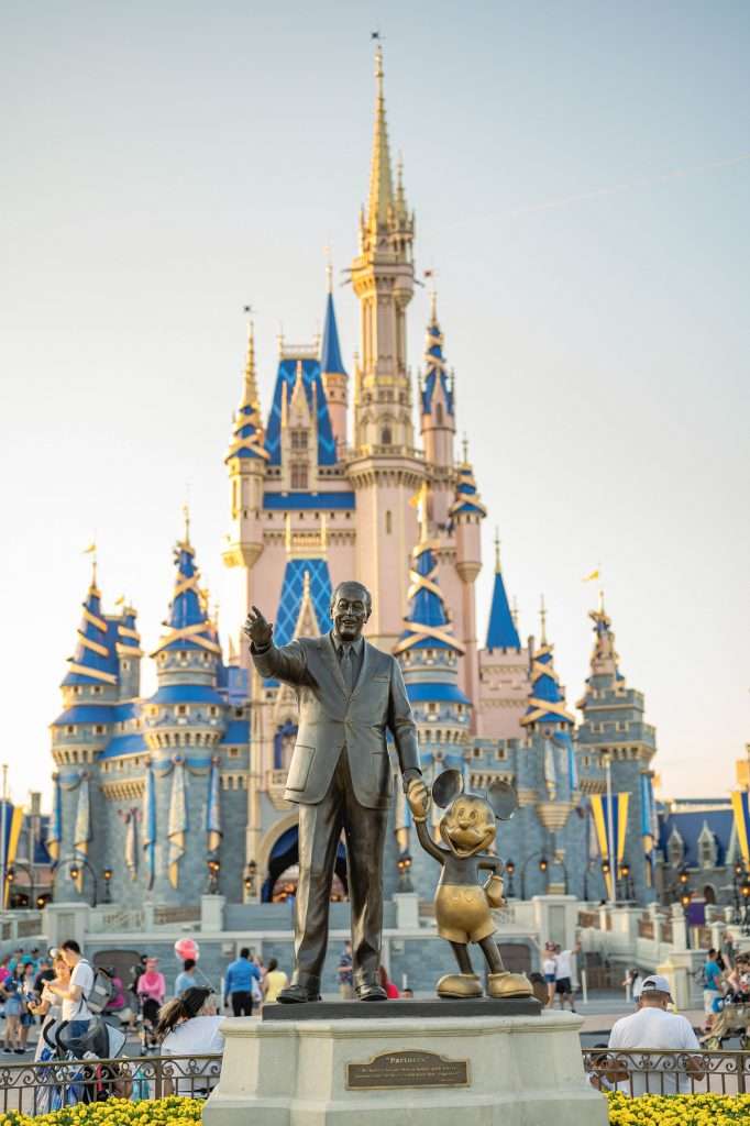 6 Things You Need to Know About Visiting Disney World in 2022 5 walt disney and mickey mouse statue at walt disney world