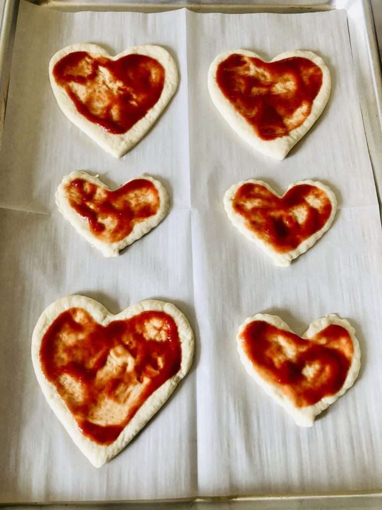 Heart Shaped Mini Pizzas 8 IMG 2751