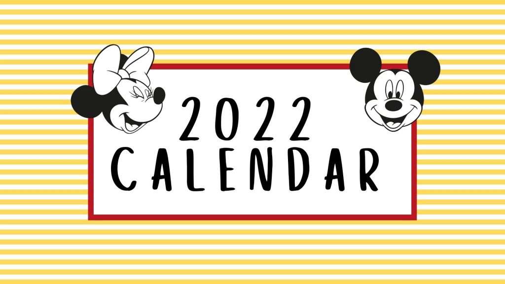 Disney 2022 Wall Calendar 4 2022 disney wall calendar