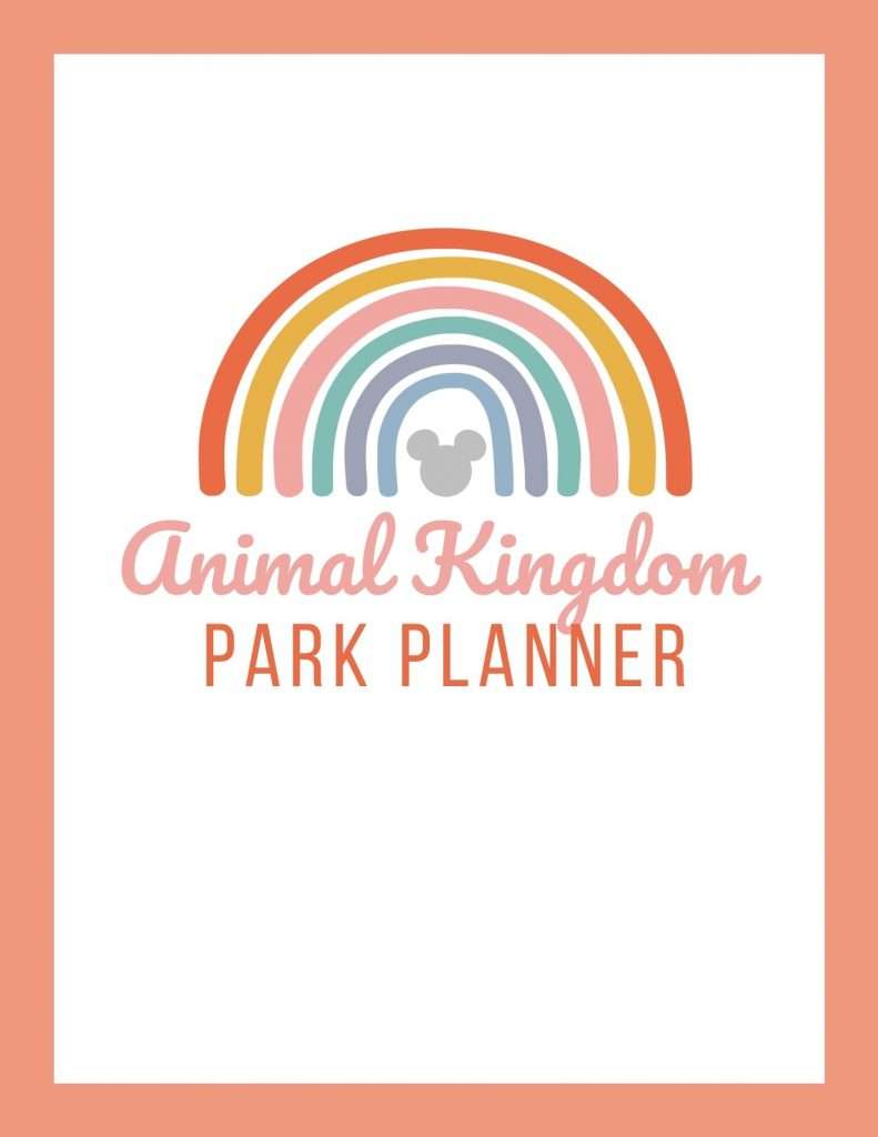 Animal Kingdom Rides 6 animal kingdom park planner cover image
