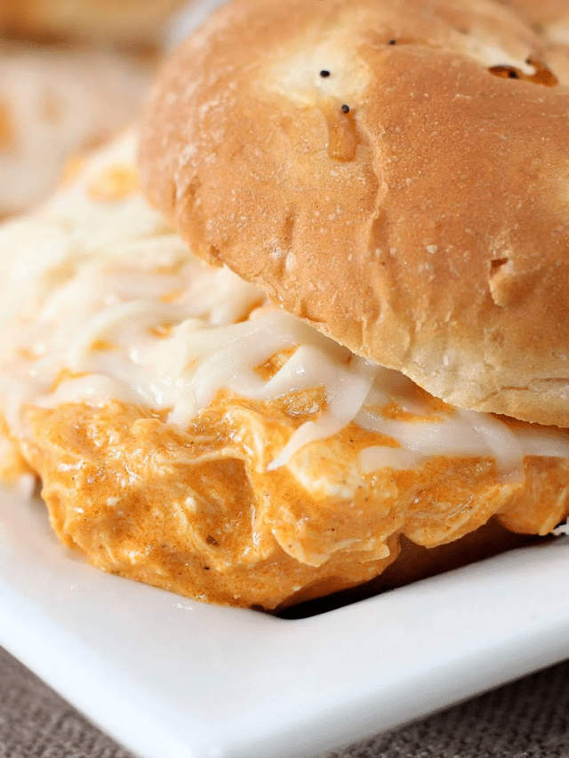 Easy Slow Cooker Buffalo Chicken Sliders 8 Crockpot Creamy Buffalo Ranch Chicken Sliders Cover Image