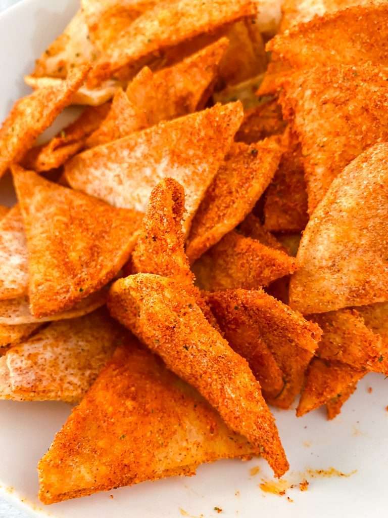 Homemade Doritos 5 homemade doritos with seasoning