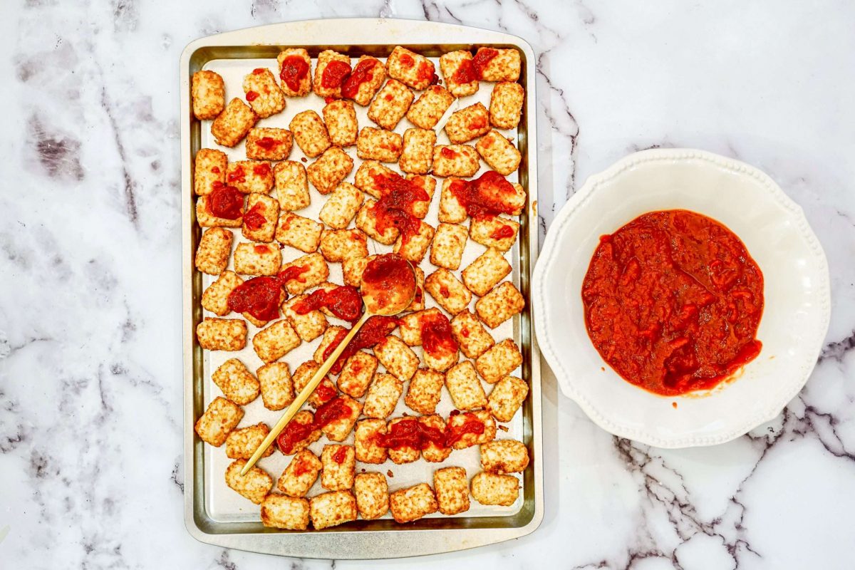 How To Make Pizza Tots With Pepperoni & Mozzarella