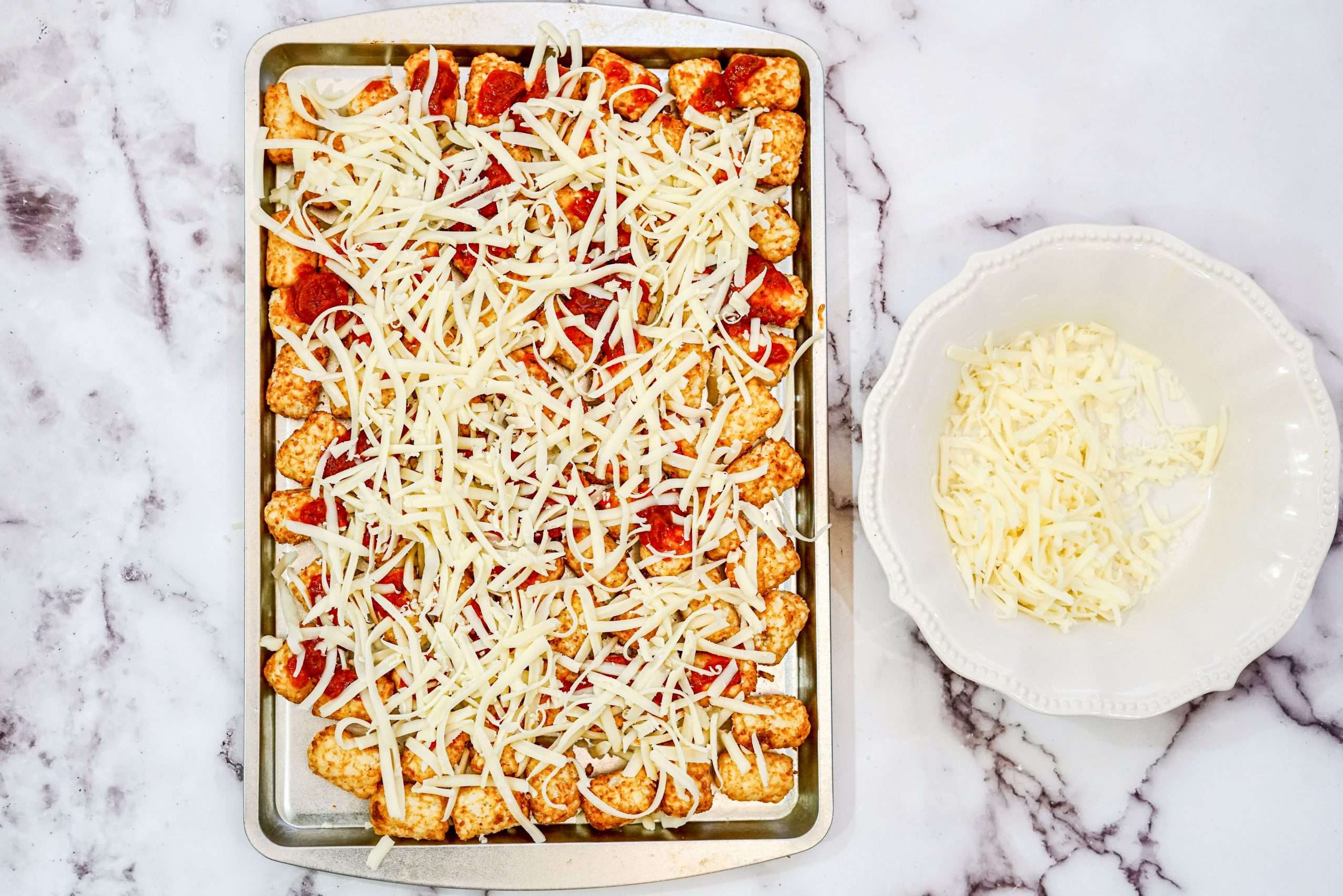 How To Make Pizza Tots With Pepperoni & Mozzarella 7 Photo Nov 27 11 19 16 PM scaled
