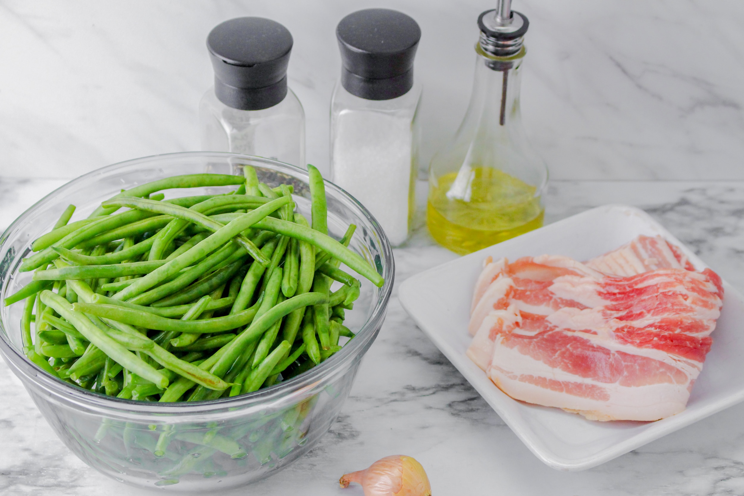 fresh bacon green beans recipe ingredients