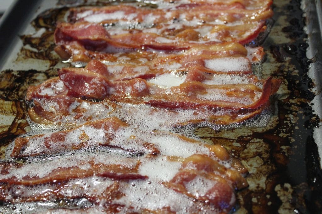 Savory Chicken Turnovers Recipe 5 cooked crispy bacon