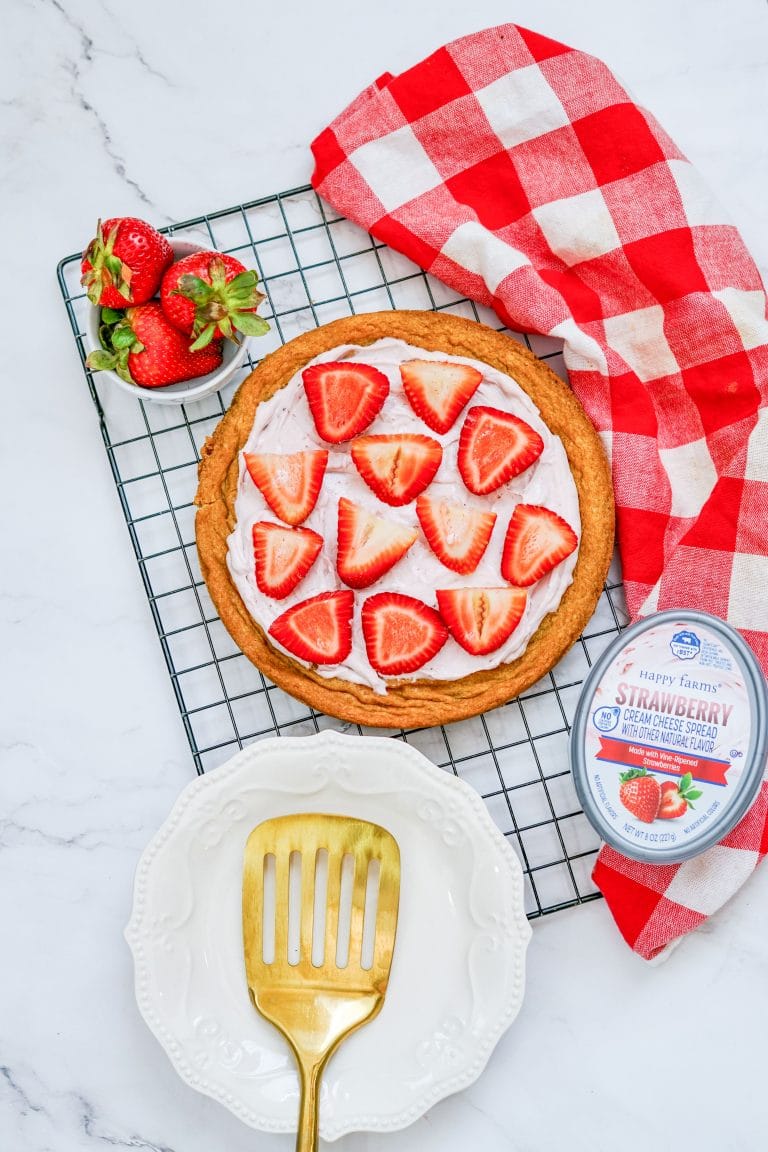 Strawberry Cookie Pizza Recipe