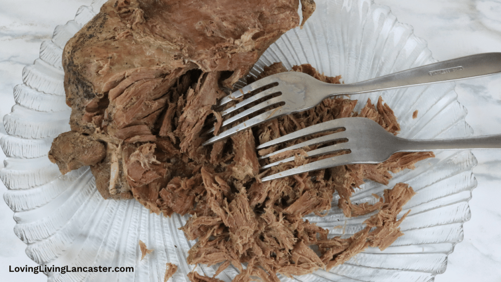 Super Easy Instant Pot Pulled Venison Sandwich 8 pulled venison sandwich steps 2
