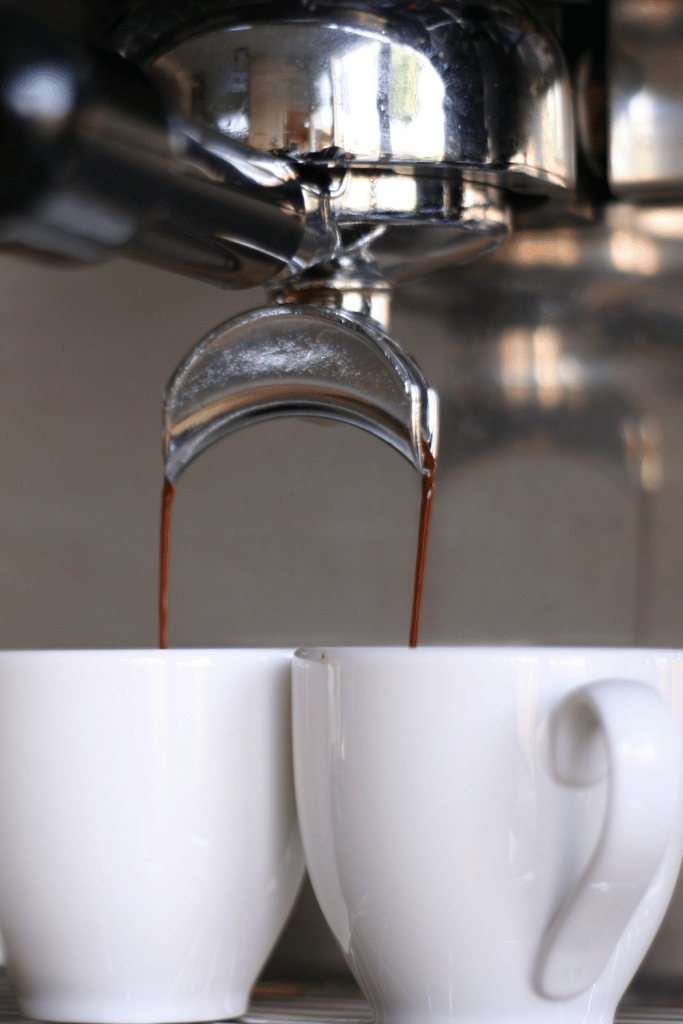Setting Up a Coffee Bar at Home 3 coffee being poured into coffee cups