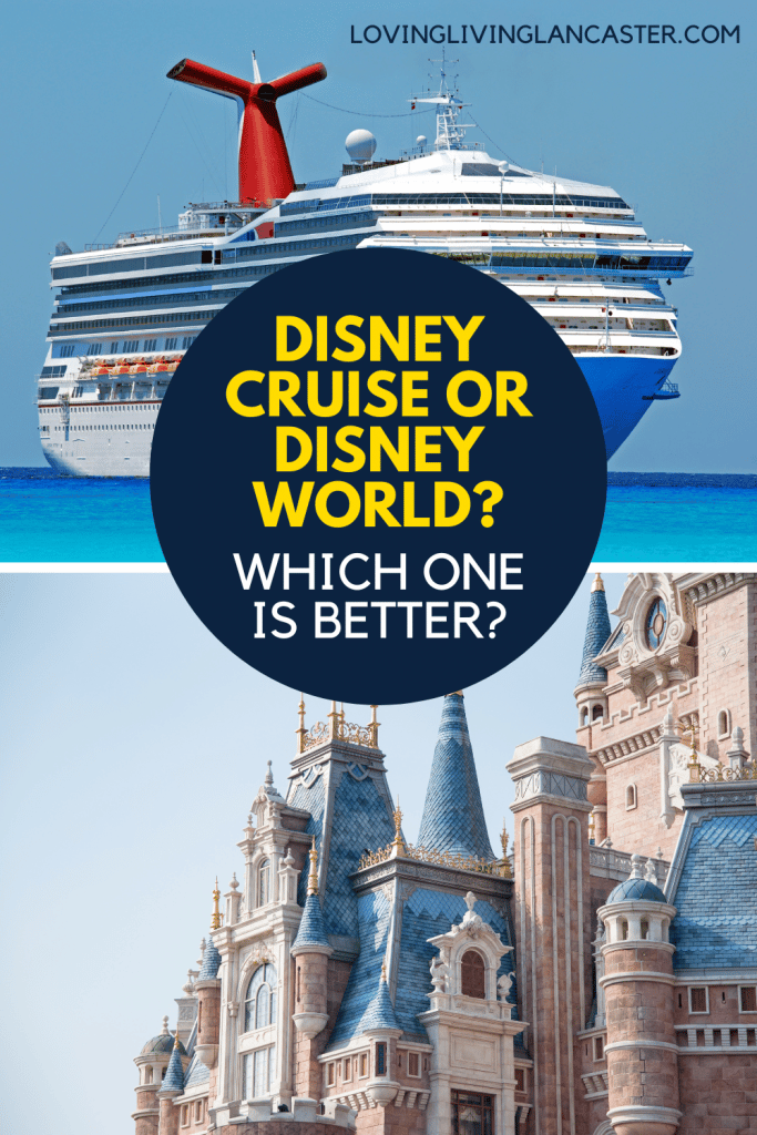 disney cruise vs disney world