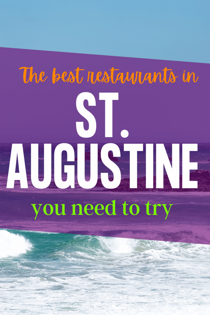 15 St. Augustine Restaurants You Need to Try 4 beach in st augustine florida
