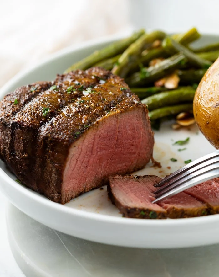 Filet mignon two ways recipe