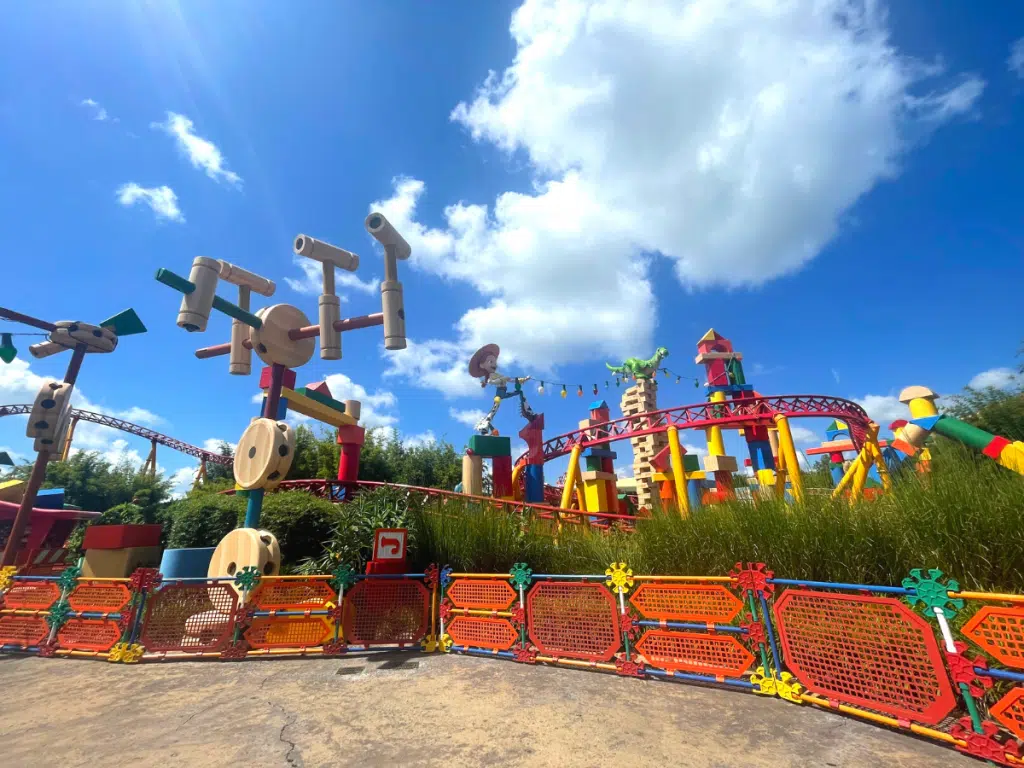 Toy Story Land at Hollywood Studios is a great place to test out your new MagicBand+