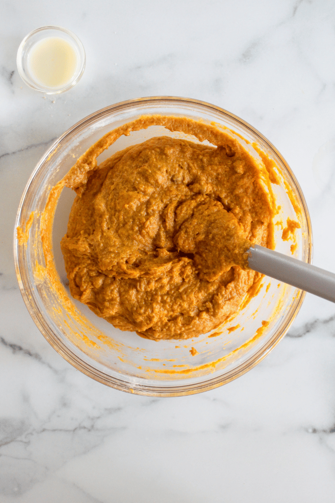 Glazed Pumpkin Donut Holes 10 full mixture