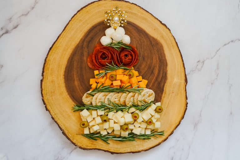 Easy Christmas Tree Charcuterie Board