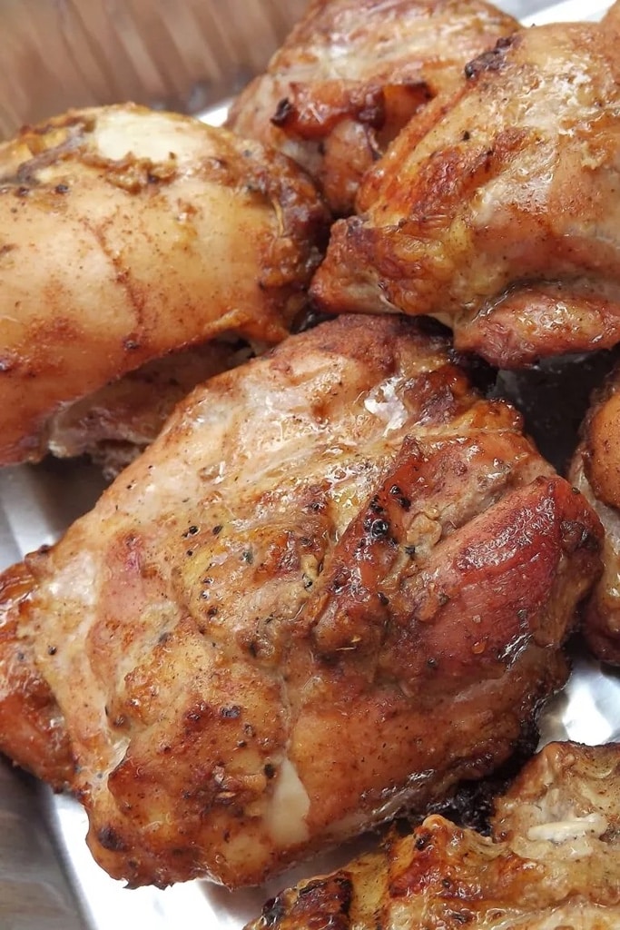 25 Boneless Skinless Chicken Thighs Recipes 24 close up of tandoori grilled chicken