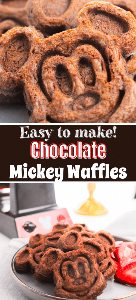 Chocolate Mickey Mouse Waffles Pin