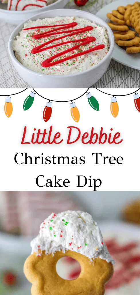 Christmas Tree Cake Dip Pin