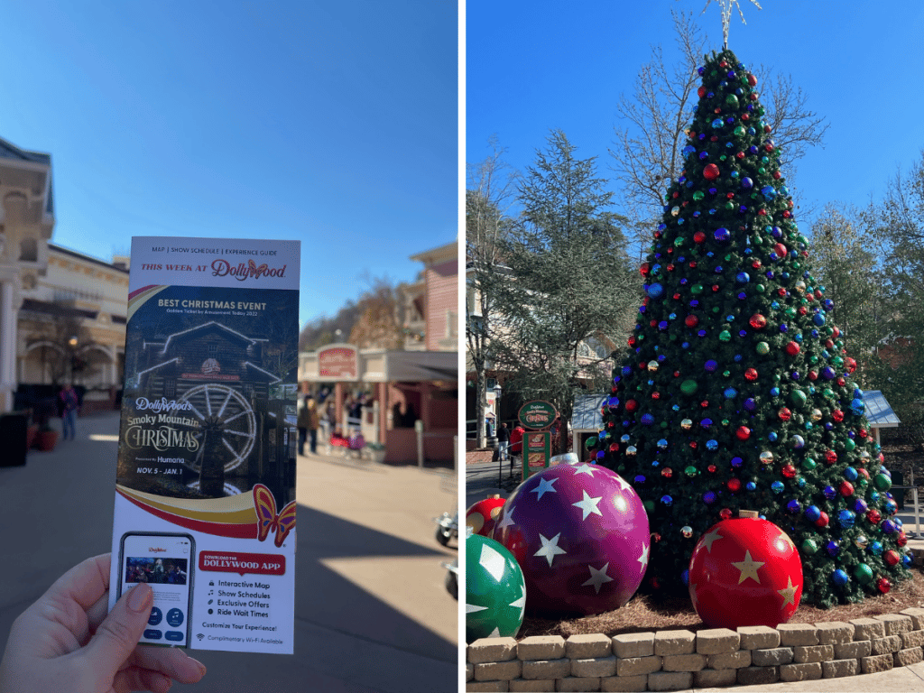 Dollywood Smoky Mountain Christmas: The Ultimate Guide 3 Dollywood Smoky Mountain Christmas Map and Christmas Tree