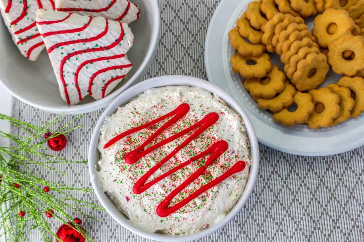 Little Debbie Christmas Tree Cake Dip (Easy No Bake Christmas Dessert) 16 Little Debbie Christmas Tree Cake Dip