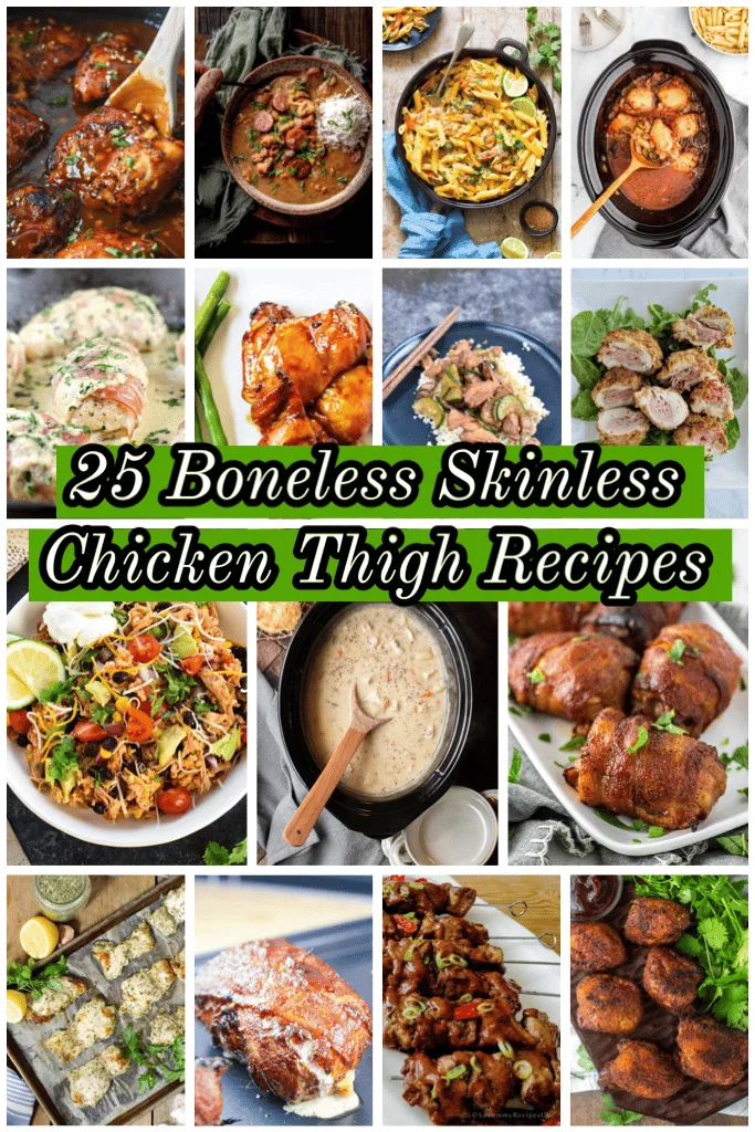 boneless skinless chicken thigh recipes