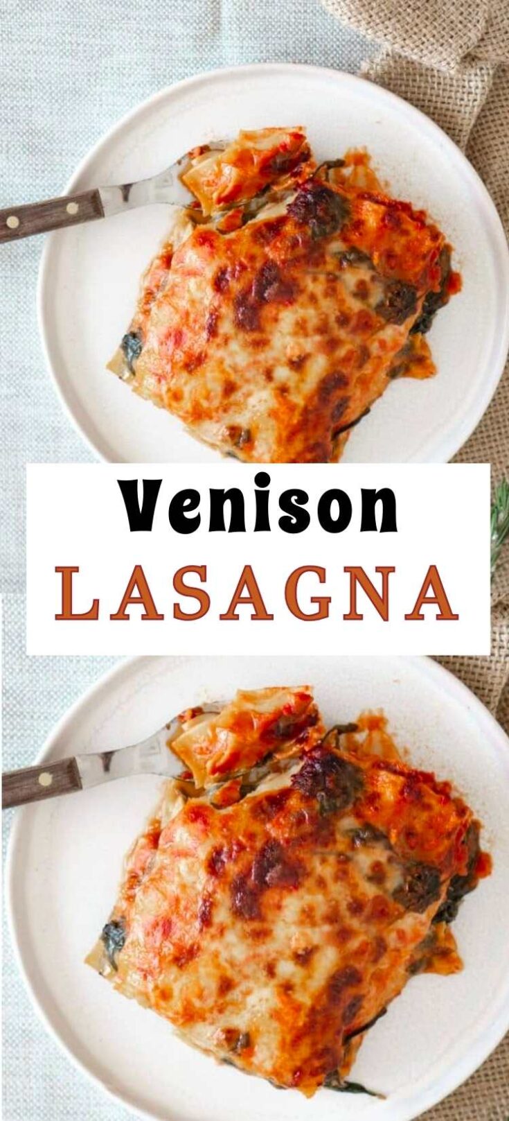 Venison Lasagna Pin