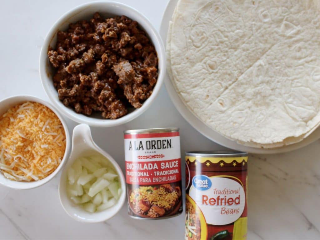 Taco Bell Enchrito Copycat Recipe 4 ingredients for Taco Bell copycat enchiritos recipe