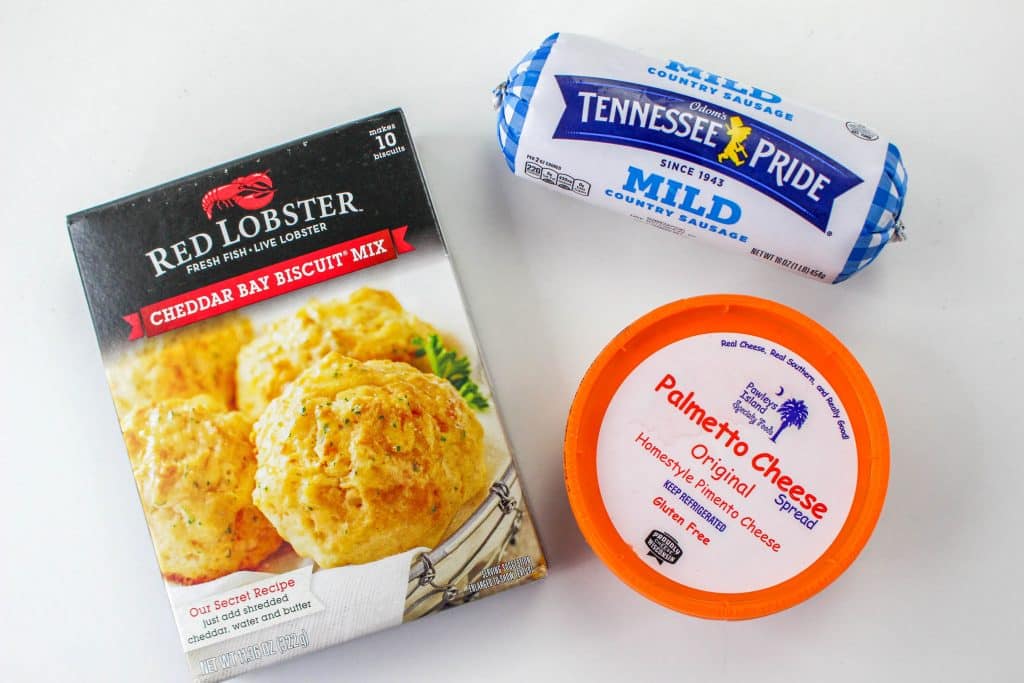 3 Ingredient Sausage Cheese Balls with Pimento Cheese 14 Pimento Cheese Sausage Balls ingredients