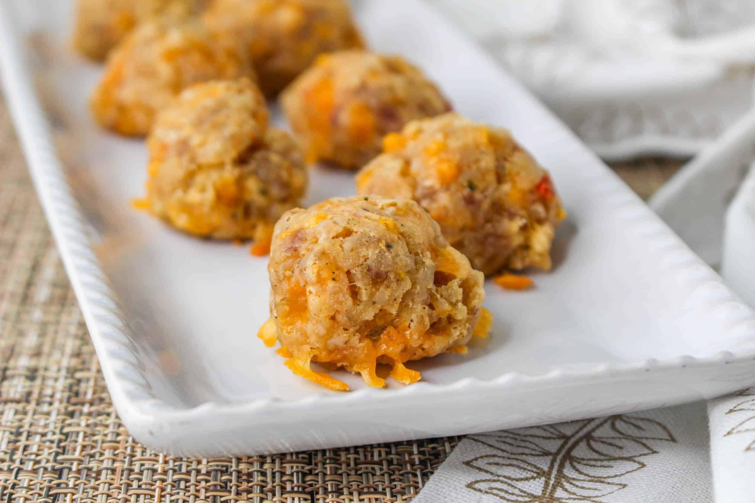 Cheddar Bay Sausage Balls