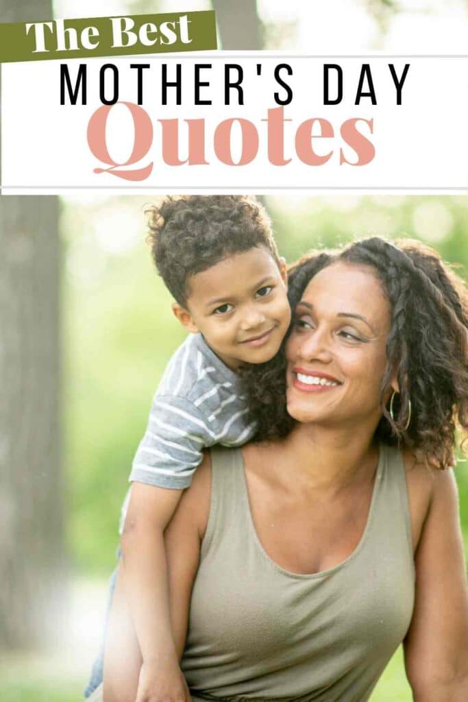 Mothers Day Quote Graphics Pin
