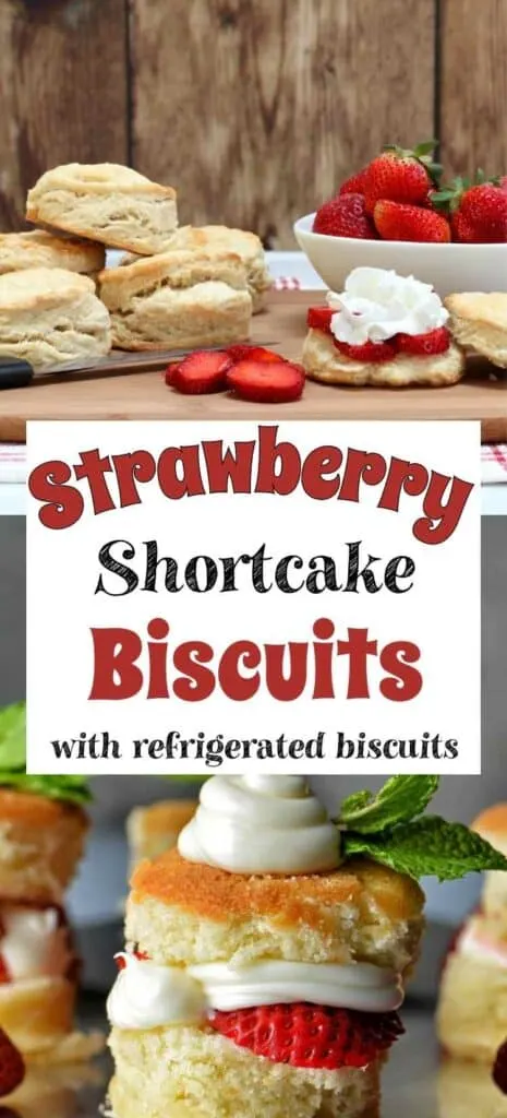 Strawberry Shortcake Biscuits Pin