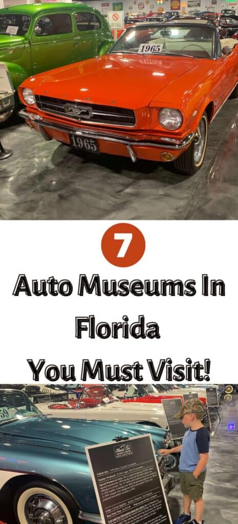 Auto museums in FL Pin