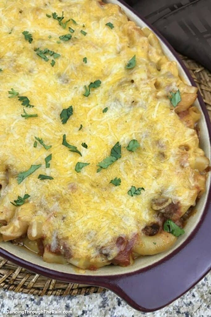 25 Venison Burger Casserole Recipes 12 Beefaroni casserole with cheese.