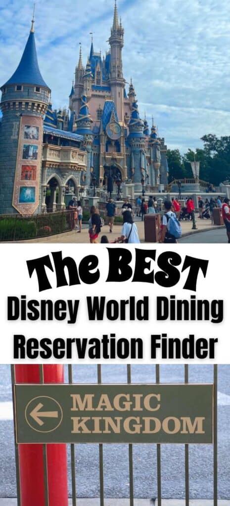 Disney World Dining Reservation Finder Pin
