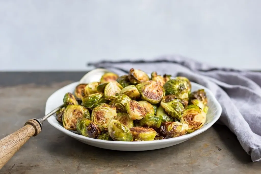 Roasted Brussels Sprouts With Balsamic Vinegar
