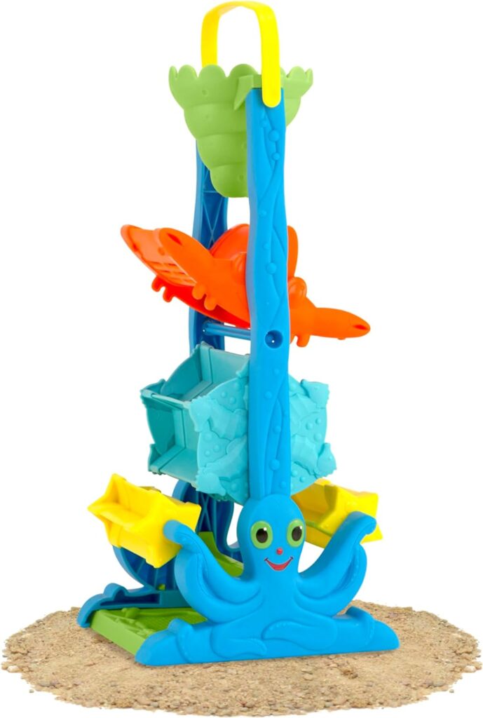 The Melissa and Doug Seaside Sidekicks Sand-and-water sifting funnel.