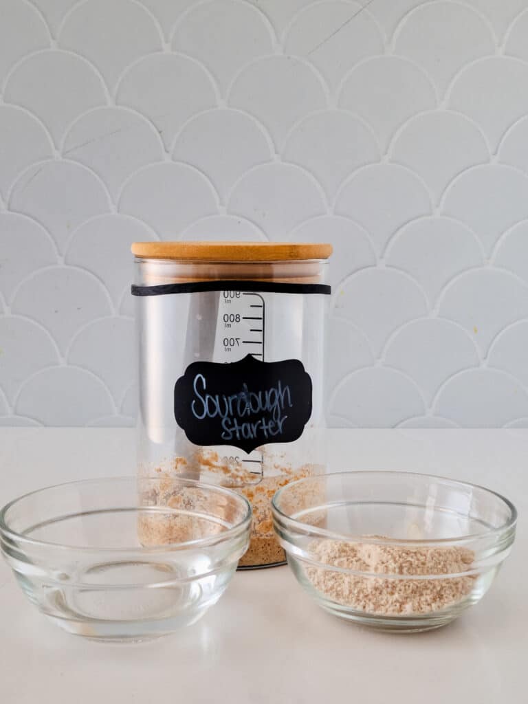 sourdough starter ingredients