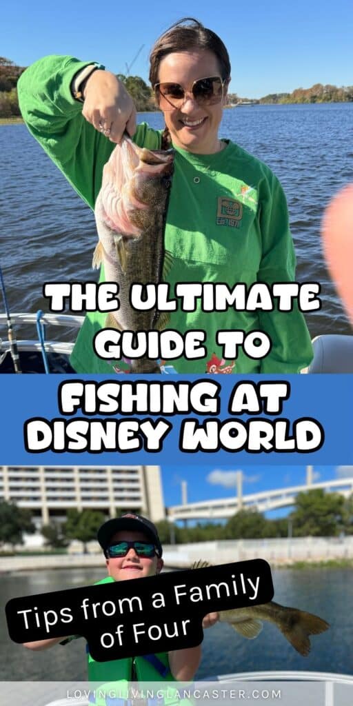 Fishing at Disney World Pinterest Pin