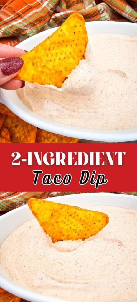 2 ing taco dip